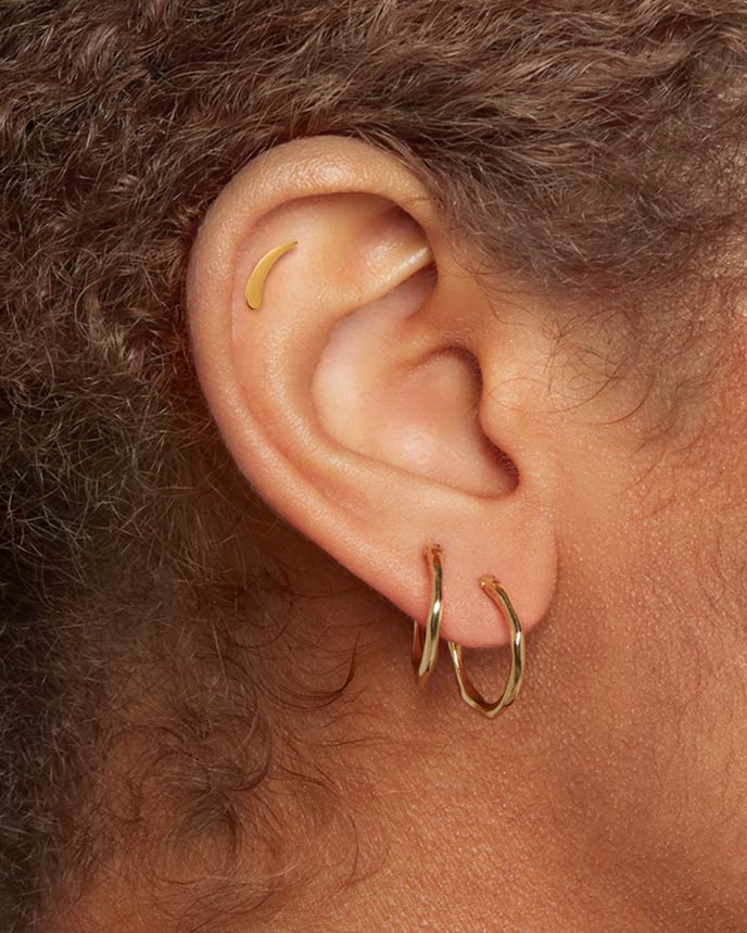 8mm Mini Huggie Hoop Earring – Carrie Elizabeth